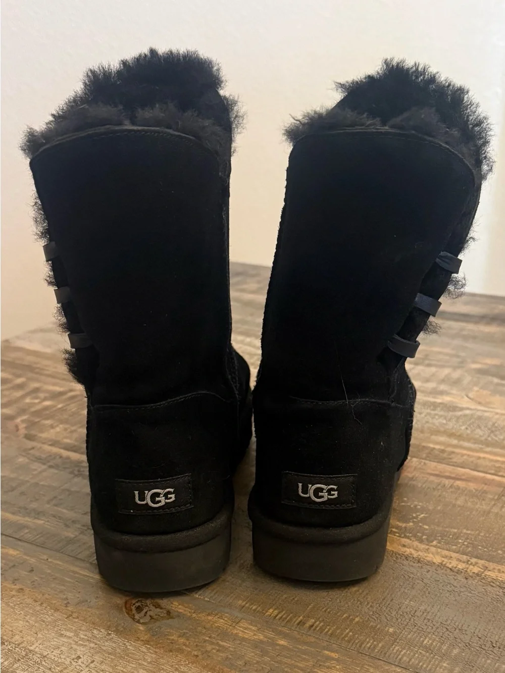 UGG NWOT Constantine Black Suede Boots